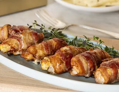 Bacon Wrapped Chicken Teasers