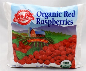 Organic Red Raspberries