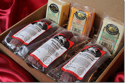 Bison Sausage & Cheese Sampler